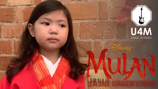 Lealdade Coragem Verdade Sandy  Mulan OST  Sara Amano  U4M Music School [upl. by Adnarem]