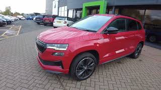 2022 SKODA Karoq 15 TSI 150ps SportLine driveingram autotrader usedcars [upl. by Namilus759]