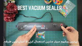 Best Vacuum Sealer Machine  Food SAVER Vacuum Sealer  Unboxing and Demonstration  Vacuum Sealing [upl. by Notlek]