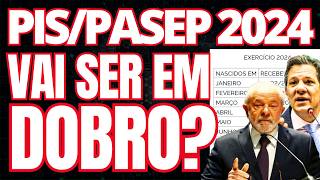 SAQUE PISPASEP 2024 SERÁ DOBRADO QUEM VAI RECEBER DOIS ABONO SALARIAL COM VALOR EM DOBRO [upl. by Adila195]