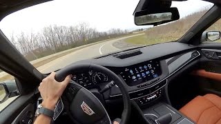 2017 Cadillac CT6  POV First Impressions binaural audio [upl. by Tamiko651]