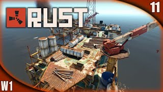 Rust W111  LA PETROLERA COMO DEBE  Gameplay Español [upl. by Eltsirk]