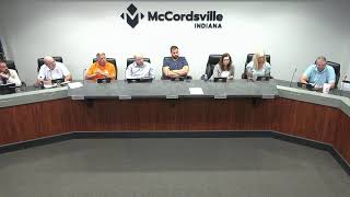 McCordsville Redevelopment Commission 862024 [upl. by Ely]