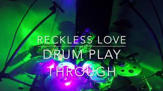 RECKLESS LOVE  DRUM PLAY THROUGH WITH CLICKBACKING TRACK [upl. by Petr]