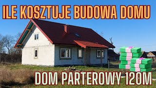 BUDOWA DOMU  KOSZTY BUDOWY 20212023  podsumowanie 3 lat budowy domu 120m w 12 min [upl. by Einamrej]