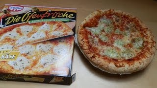 Four Cheeses Pizza Dr Oetker Ofenfrische [upl. by Danyluk]