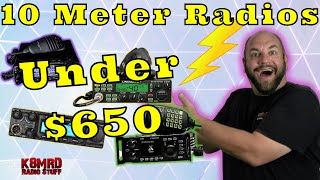 Best 10 Meter SSB Ham Radios Under 650 [upl. by Anyotal]