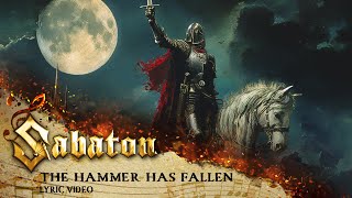 SABATON  The Hammer Has Fallen Official Lyric Video [upl. by Emera]