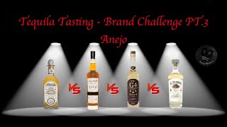 Tequila Brand Challenge Anejo Blind Tasting G4 Fortaleza El Tesoro and ArteNOM [upl. by Shanks650]