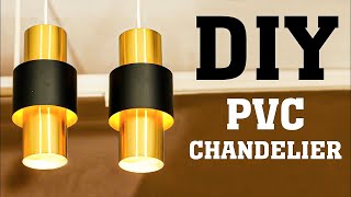 How to make a chandelier with PVC pipe [upl. by Ibmab]