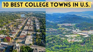 Ten Best College Towns in the US [upl. by Yoshi58]