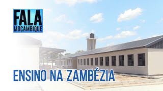 Na Zambézia Pio Matos visita obras de construção da Escola Secundária de Liquar PortalFM24 [upl. by Nwatna831]