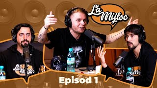 LA MIJLOC Podcast 1 Codin Maticiuc Natanticu Anghel Damian [upl. by Skippy]