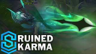 Ruined Karma Skin Spotlight  PreRelease  League of Legends [upl. by Hess]