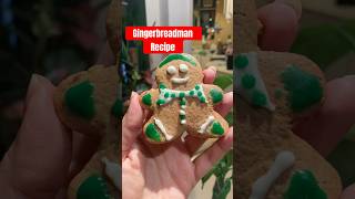 The perfect Gingerbreadman Recipe christmas gingerbreadman gingerbread [upl. by Intihw]