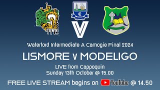 Lismore v Modeligo  Waterford Intermediate A Camogie Final 2024 [upl. by Alohs]