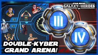 SWGOH Live Double Kyber Grand Arena [upl. by Dan]