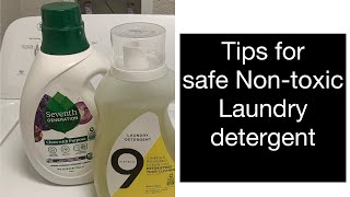 Tips For Safe Nontoxic Laundry Detergentplant based Laundry Detergentglobal video community [upl. by Sylvan980]