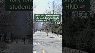 fully funded scholarships for international student in USA  scholarship in united states of america [upl. by Nodnarb]