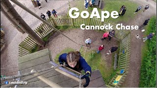 GoApe  Cannock Chase  Treetop adventure  Virtual tour [upl. by Norit908]