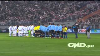 Mira como se canto el himno nacional ante Uruguay [upl. by Ati]