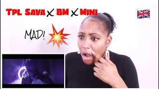 UK Rap REACTION  TPL Sava x BM x Mini  “Hotbox” Freestyle [upl. by Arobed43]