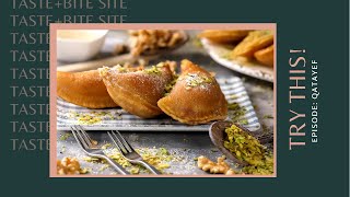 Qatayef arabic dessert recipe 😋‼️ by food fiesta family ‼️ how to make qatayef ‼️😊 [upl. by Annia529]