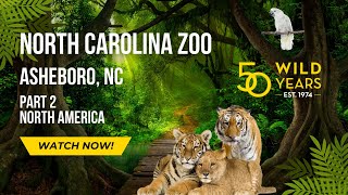 Lets visit the North Carolina Zoo in Asheboro NC Part 2 North America [upl. by Cathrin]