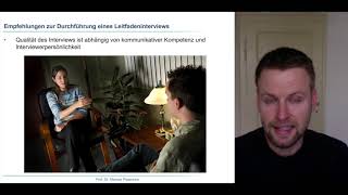 Wie führe ich ein gutes Leitfadeninterview durch [upl. by Luna383]