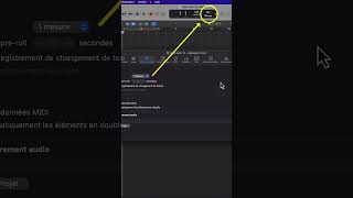 Tutoriel Logic Pro Français  comment modifier le décompte avant enregistrement dans Logic Pro [upl. by Norb]