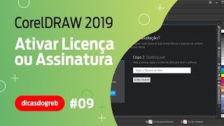 CorelDRAW 2019  Adquirindo e Ativando a Licença ou Assinatura [upl. by Martinson]