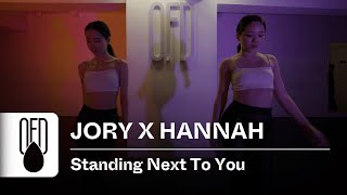 Jung Kook  Standing Next to You  JORY X HANNAH Choreography [upl. by Nesnah]