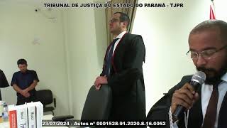 Sessão Julgamento Tribunal do Júri de Barracão [upl. by Fred]