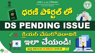 DS Pending Apply in Dharani 2024 [upl. by Philipson]