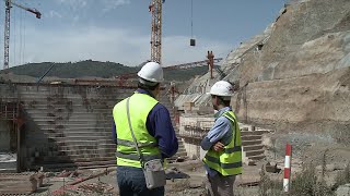 Construction du barrage de Tabellout Algérie  un défi de taille [upl. by Remot]