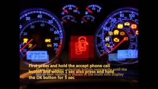 Dodge Grand Caravan 20072012  how to reset service light indicator [upl. by Red]