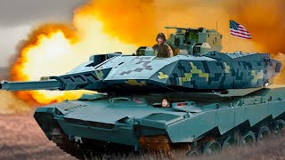 The MOST POWERFUL Tank in Ukraine Right Now Is the M1A3 AbramsX [upl. by Erodisi]