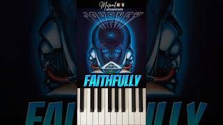 How to Play FaithfullyJourneyPiano Intro Tutorial shorts youtubeshorts piano tutorial [upl. by Katlaps789]