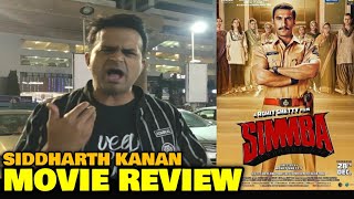 Simmba Movie REVIEW By Siddharth Kanan  Ranveer Singh Sara Ali Khan Ajay Devgn Akshay Kumar [upl. by Attiuqehs]