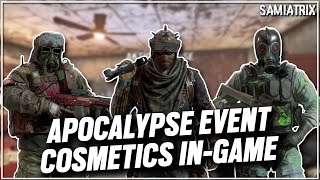 Apocalypse Event Cosmetics InGame Showcase Weapon Skins Uniforms amp Headgears  Rainbow Six Siege [upl. by Eciryt]