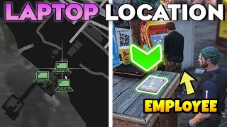 GTA Online Locate the Employee with the Laptop in Breaking and Entering Cluckin Bell Farm Raid [upl. by Siravart606]