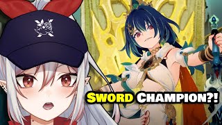 SWORD CAT ONLINE  Yun Li Myriad Celestia Trailer REACTION  Honkai Star Rail ENJP [upl. by Aiyt]