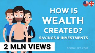 💰 How is Wealth Created  Savings and Investments [upl. by Pryor949]