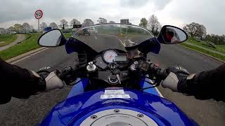 2003 Honda VTR1000F Firestorm Walkaround amp Test Ride [upl. by Bowlds]