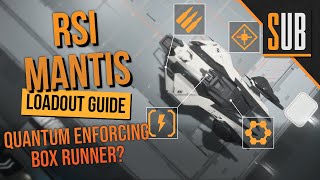 RSI Mantis Loadout  A Star Citizens Loadout Guide  Alpha 39 [upl. by Crawford]