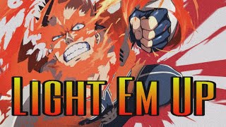 「 A M V 」Endeavor vs Nomu  Light Em UpFall Out Boy [upl. by Nueoras]