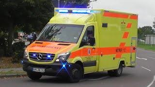 RTW 1 und 3 ► OstprignitzRuppiner Rettungsdienst ORD  RW Neuruppin [upl. by Treiber]