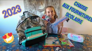 CHASSE AUX FOURNITURES SCOLAIRES OCEANE CM2 [upl. by Dominique]