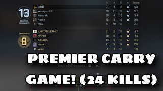 PREMIER CARRY GAME 24 KILLS DEMO 10K RATING [upl. by Kelcie]