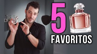 Mis 5 perfumes de mujer favoritos [upl. by Anirehs]